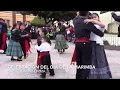 Bailan al ritmo de Cobán, integrantes de Amigos de la Marimba