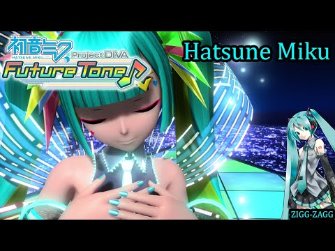 Project Diva Future Tone- Hatsune Miku- ZIGG-ZAGG (HD)