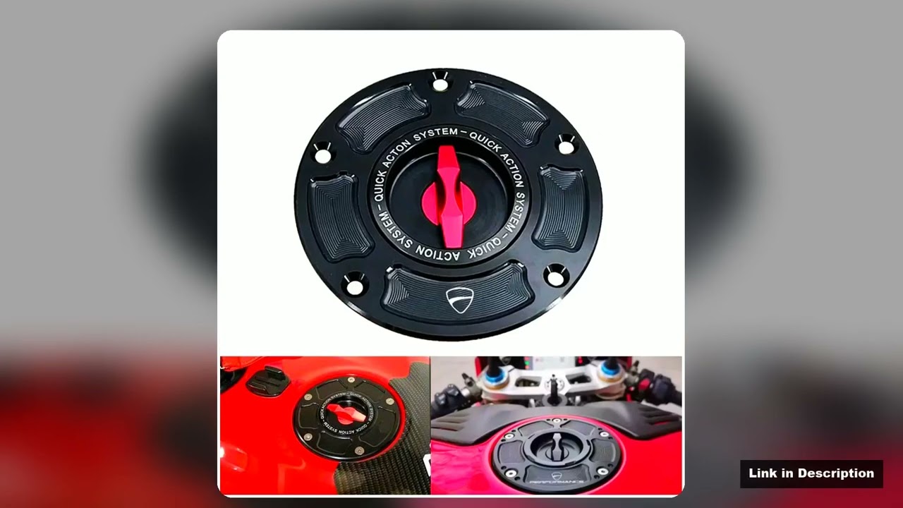 For DUCATI Streetfighter Panigale V2 V4 V4SR Accessories Fuel Tank Cap CNC Aluminum Alloy Conversio