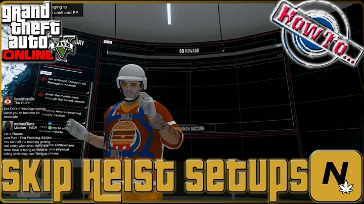 Grand Theft Auto V Online: Facility Skip Heist Setup Glitch (PATCHED)