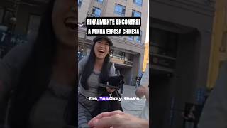 NOMADE RAIZ ENCONTRA FUTURA ESPOSA EM DALIAN NO INTERIOR DA CHINA.