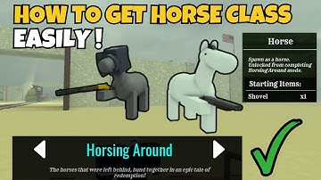 Full Tutorial On How to get Horse Class Easily! (Dead Rails)