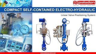 Compact Self-Contained Electro-Hydraulic Linear Valve Positioning System