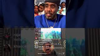 Drake & diddy live IG speaking on his new album