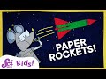 Let&#39;s Build Paper Rockets! | Let&#39;s Explore Mars! | SciShow Kids