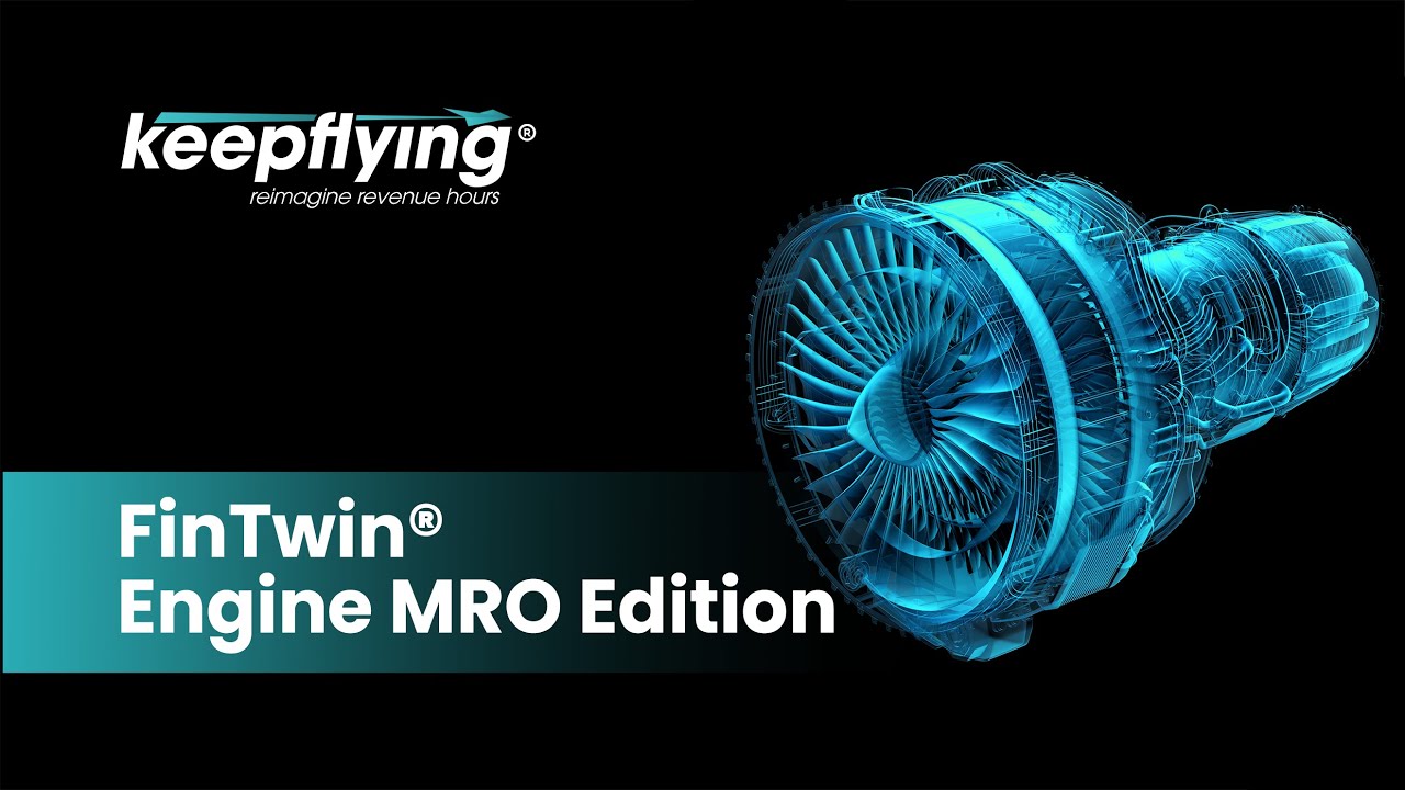 KeepFlying® - FinTwin® Engine MRO Edition - YouTube