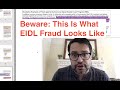 This is What EIDL Fraud Looks Like