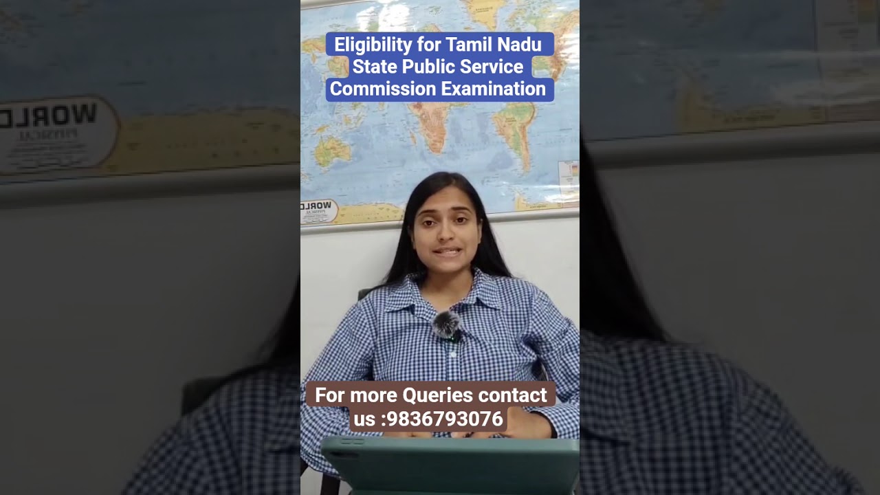 Eligibility for Tamil Nadu State Public Service Commission Exam 2025 