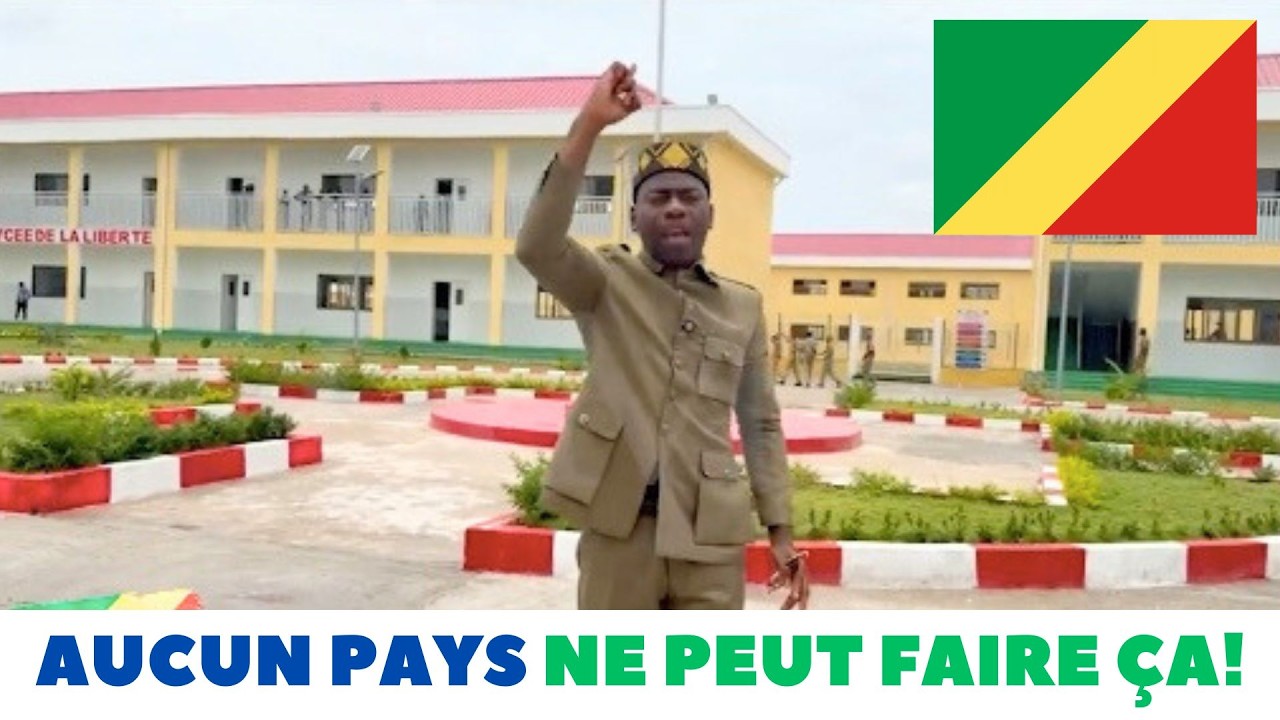 Des écoles construites en 3 mois au Congo…Le Général Camille Makosso totalement choqué!