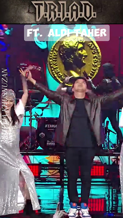 AHMAD DHANI SAMPAI MELONGO MELIHAT ALDI TAHER MENYANYIKAN - MADU TIGA #music