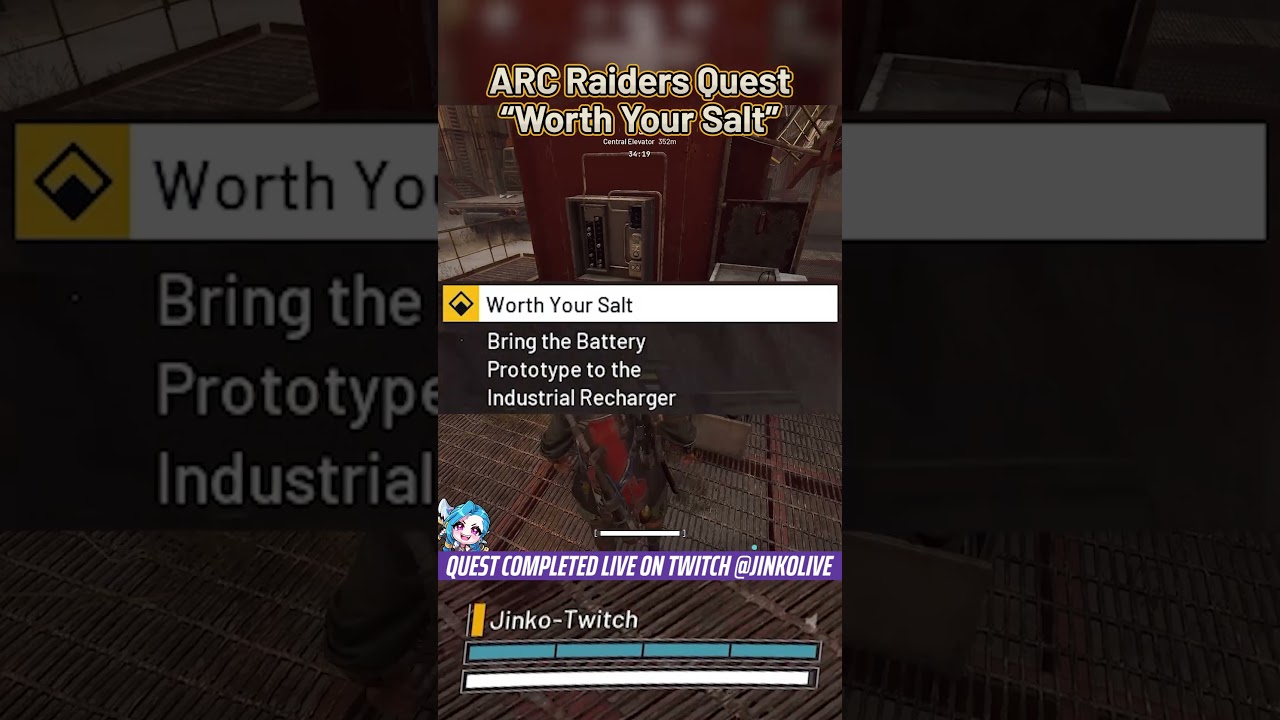 Worth your Salt - ARC RAIDERS Quest Guide