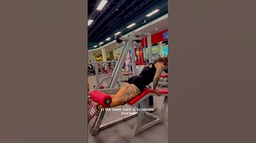 The do’s and don’ts when performing lying hamstring curls. Correct form