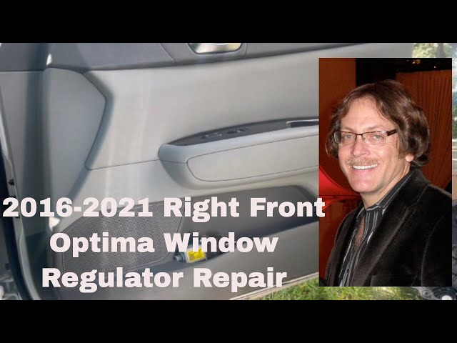 Front Left & Right Side Window Regulator W/o Motor For Kia
