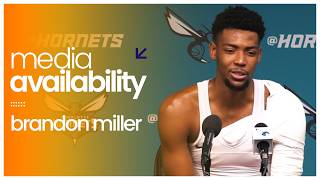 Hornets vs Knicks: Brandon Miller Postgame Media Availability | 3/26/2026