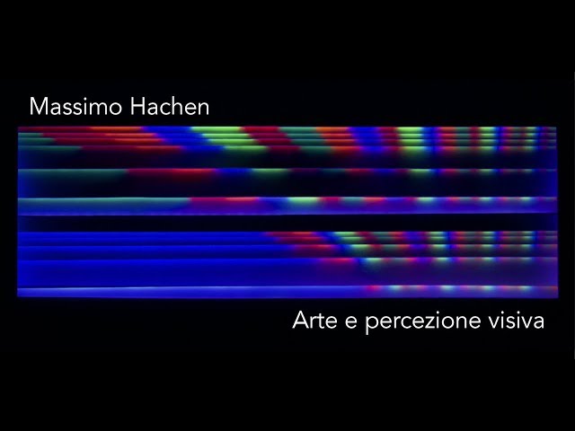 Luce e Colore tra Arte e Design | Massimo Hachen - Arte e percezione visiva