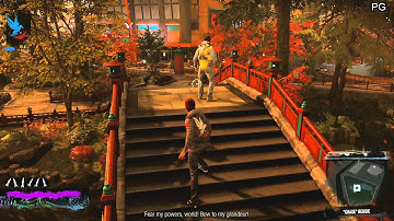 InFamous Second Son 1080p (PS4) Part 12 Reggie Takes Flight