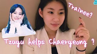 Twice Tzuyu helped Chaeryeong? Chaeryeong talks about how Tzuyu helped her during her trainee&#39;s days