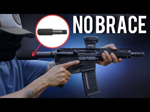 The Most Useless Way to Run an AR Pistol