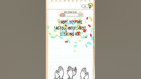 Brain test All-Star level 211 walkthrough solution