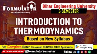 Introduction of Thermodynamics BEU 3rd Semester