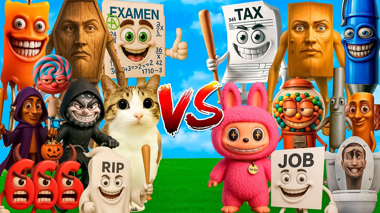 BRAINROTS vs HALLOWEEN BRAINROTS in MINECRAFT