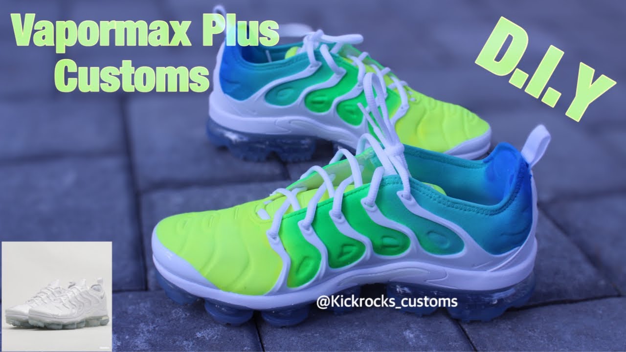 how to customize vapormax plus