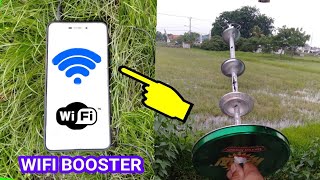 Antena penguat sinyal wifi dari kaleng
