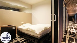 $23 Luxury First-class Capsule Hotel in Japan ｜🛌😴Hotel A Best Grande Okayama