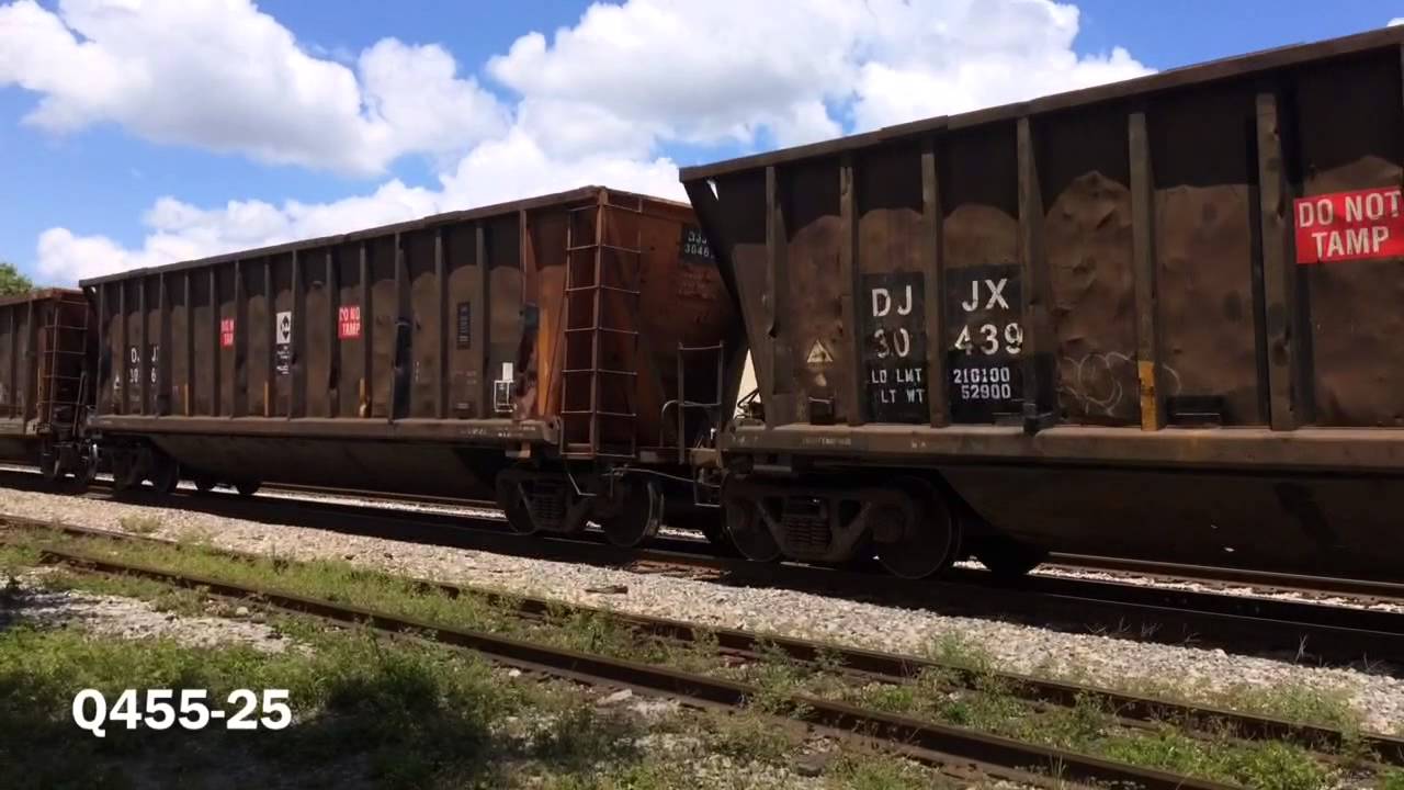 [HD] CSX Q455-25 Orlando, Florida - YouTube