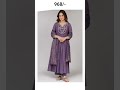 Arayna Women’s Pure Cotton Anarkali Kurta Set with Pant &amp; Dupatta | Embroidered Ethnic Suit