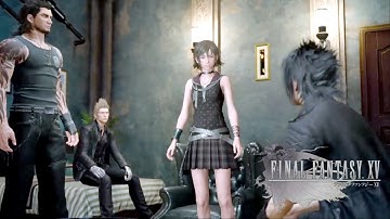 Final Fantasy XV (Burden Of Expectation) Meet Iris In Lestallum