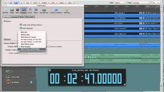 2   SMPTE & Clock Display Settings