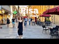 Pisa, Italy 🇮🇹 - Summer 2022 - 4K 60fps HDR Walking Tour