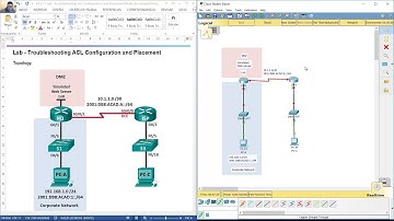 4.4.2.11 Lab - Troubleshooting ACL Configuration and Placement