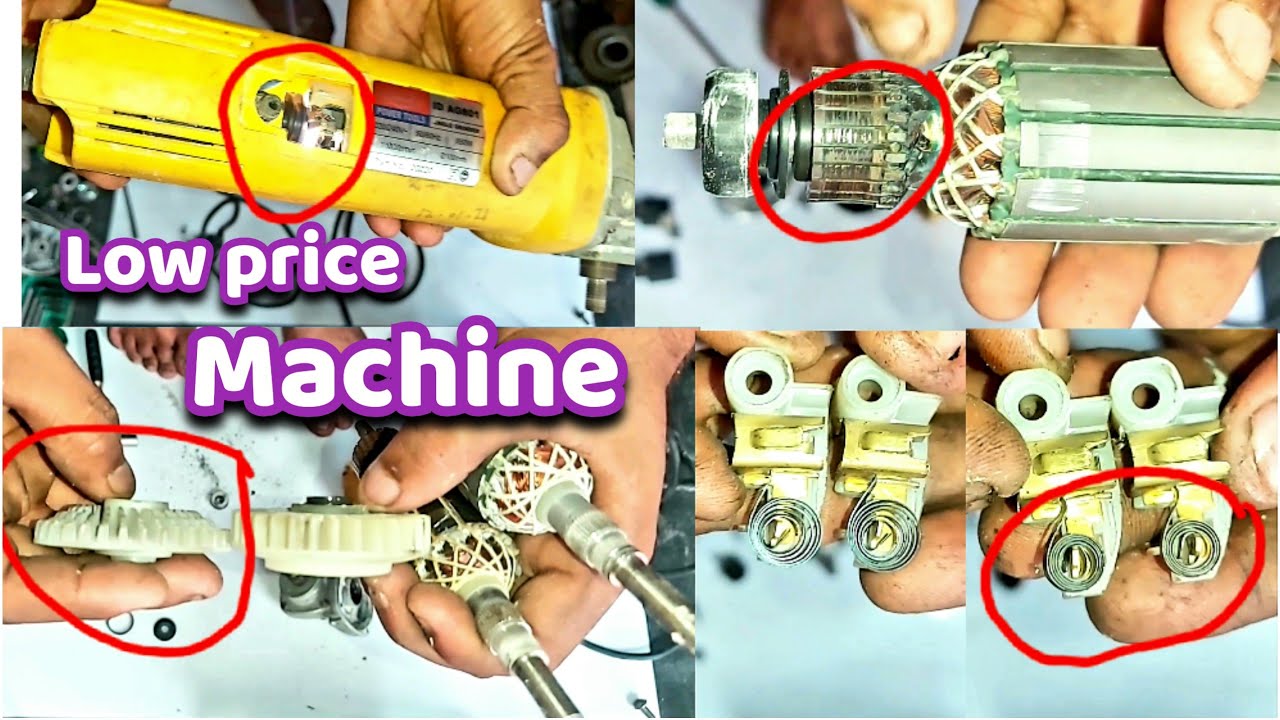 New Machine Armature damage , Heating , Bearing damage problem , 801