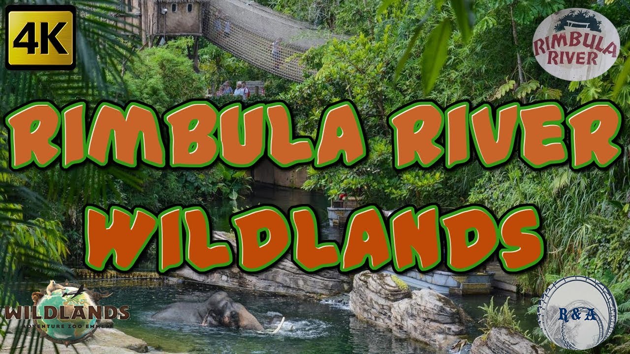 Rimbula River onride/offride POV Wildlands Emmen 4K