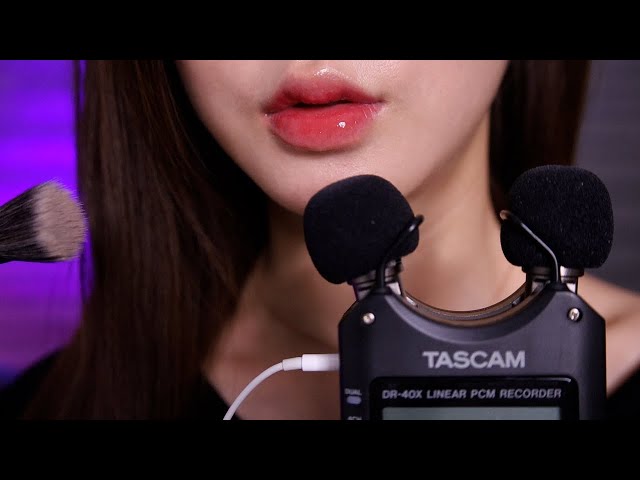 ASMR. 정신 나갈 정도로 좋은 단어 반복과 간지러운 렌즈터칭 | Getting you to Sleep | Trigger words |100%Tingles class=