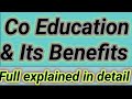 Co education Essay | co education essay for initial and issb| Co education and its importance essay