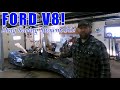 Ford V8 Powered Dual Track Drag Racing Snowmobile - Will It Run after 20+ Years?