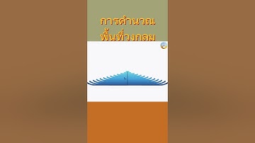 การคำนวณพื้นที่วงกลม | สาระน่ารู้