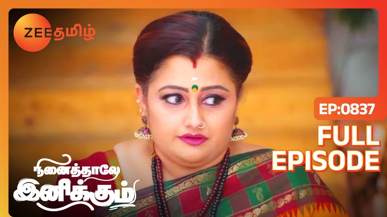 இவங்க தான் புடிச்சு Jail ல போடுங்க சார் 😂 | Ninaithale Inikkum | Latest Full Ep 837 | Zee Tamil