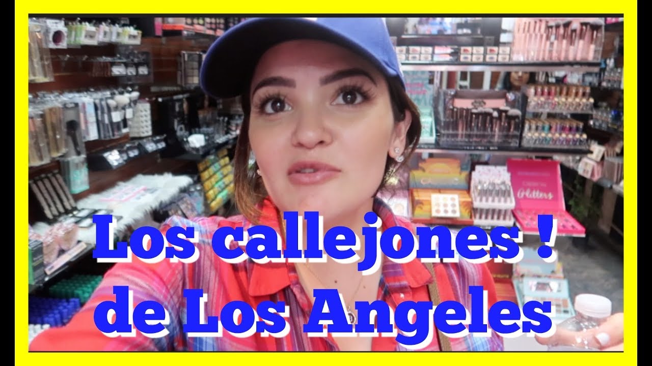 FUIMOS A LOS FAMOSOS CALLEJONES DE LOS ANGELES / VLOG 145 YouTube