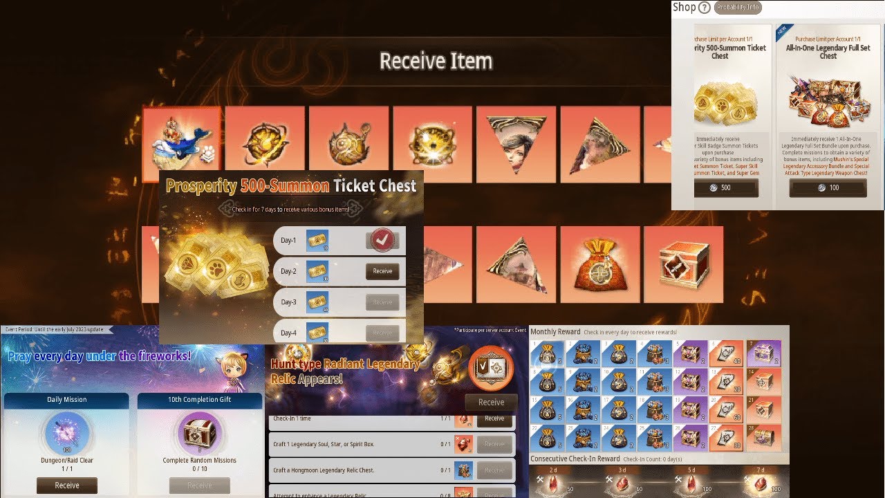 Blade & Soul Revolution BNSR flame festival event