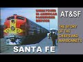 Santa fe and their unmatched passenger trains