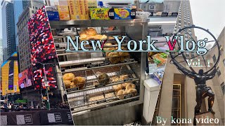 【Vlog】初のNY!!,OLの海外旅行記,MoMAで芸術鑑賞,ニューヨークの街並みと観光,本場のベーグル🥯🥯🥯
