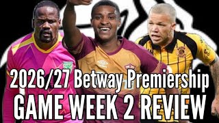 QUWAN PLAATJIES DOMINANT DEBUT Betway Premiership Game Week 2 Review