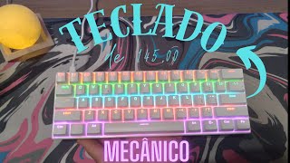 TECLADO MUCAI H61K DE 145,00 REAIS O MAIS BARATO DO ALIEXPRESS (Switch RED) screenshot 2