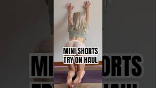 The first or the second pair of shorts?! Check the full vid to see the third pair 👇 #yoga #splits