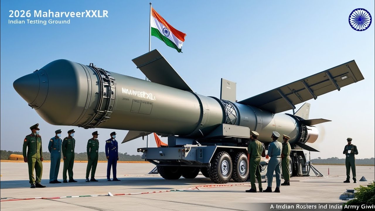 2026 MahaveerXLR Missile 🔥 India’s Next-Gen Hypersonic Power | Unstoppable Strike Weapon Revealed!