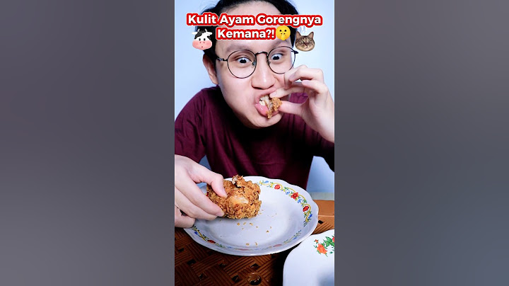 KULIT AYAM GORENG WKWK #food #asmr #mukbang